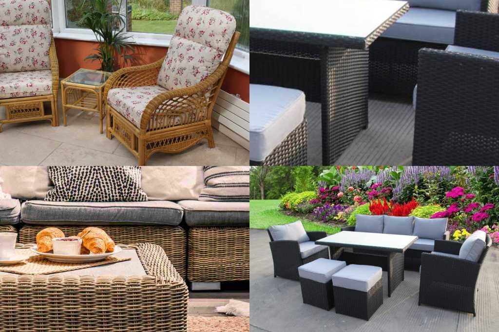 Cane, Rattan, Wicker Conservatory Furniture - Whats the Difference?